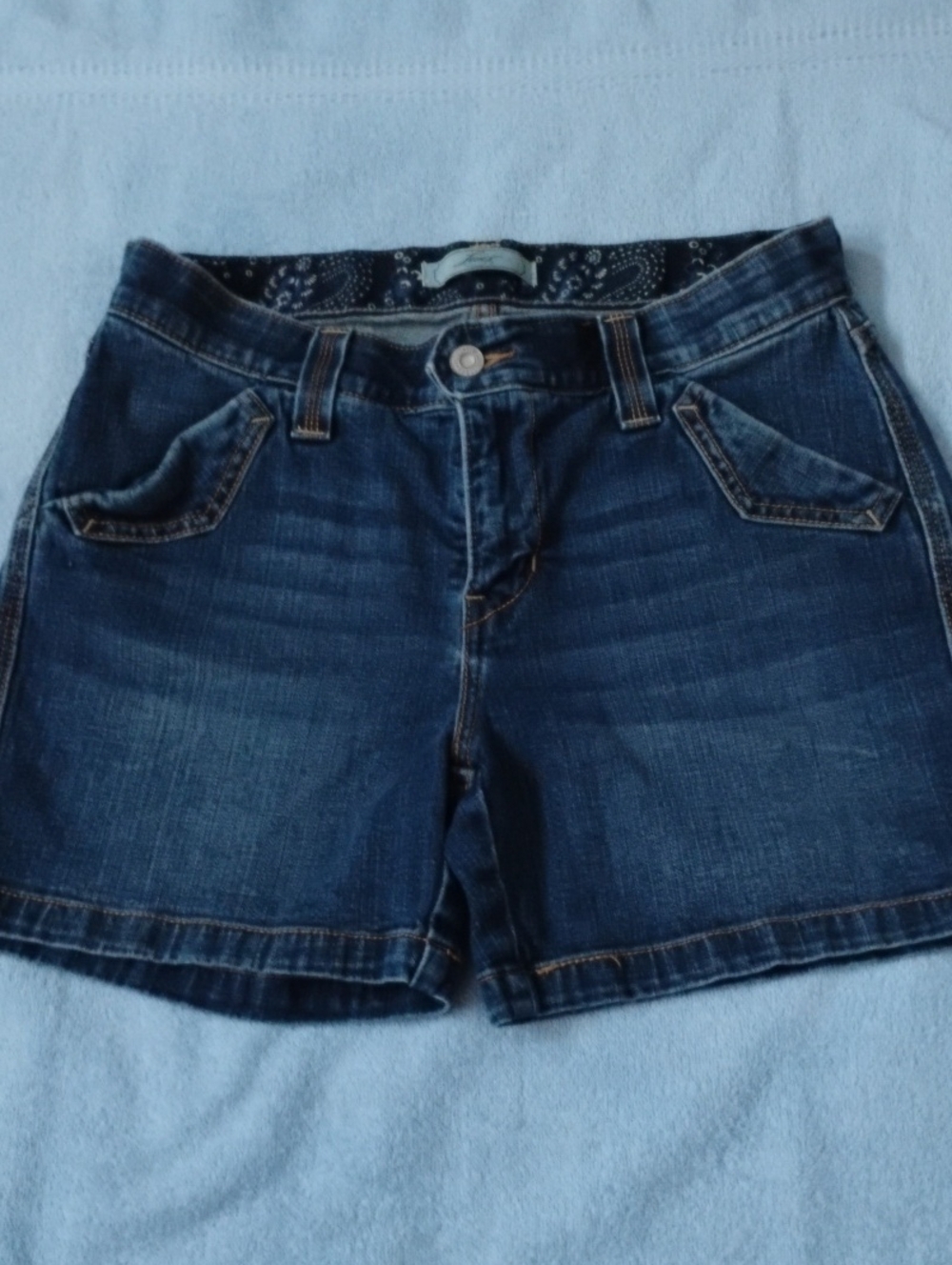 Levi's Dark Blue Denim Women's Jean Shorts